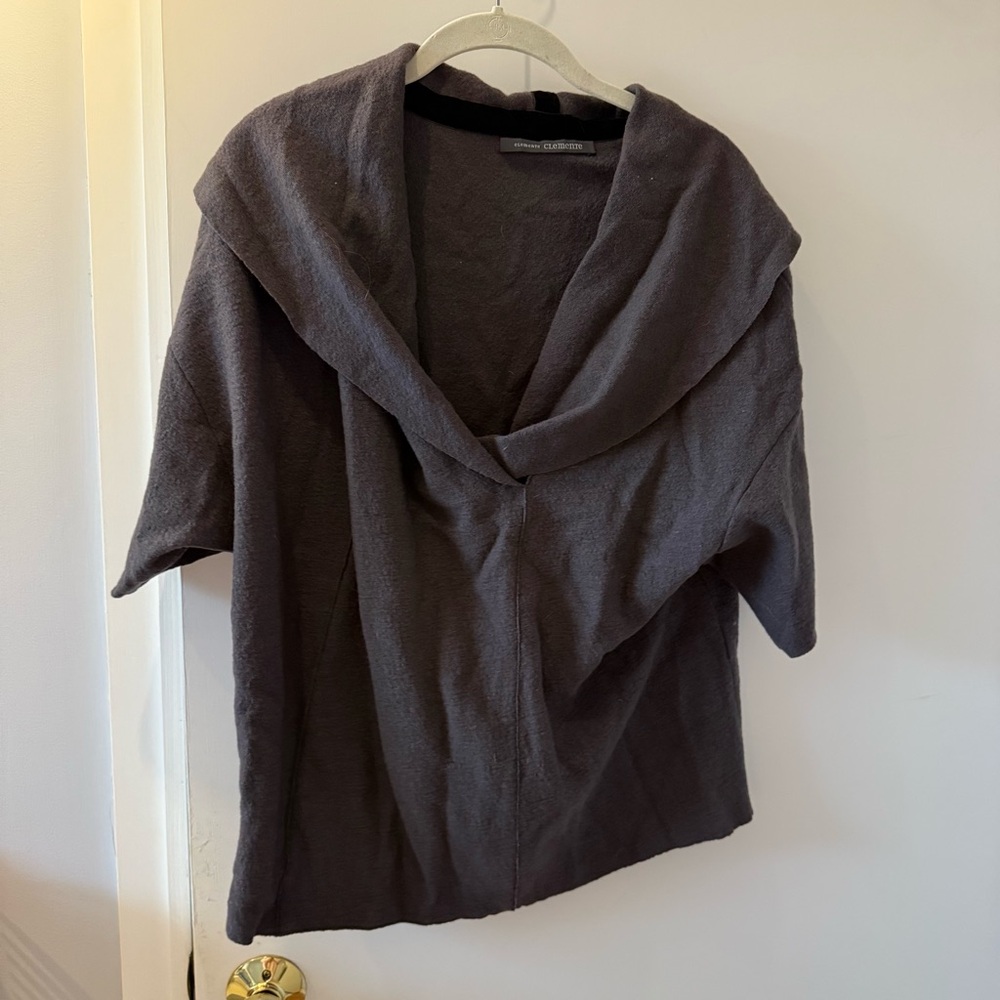 Elemente Clemente Charcoal and Black Knit